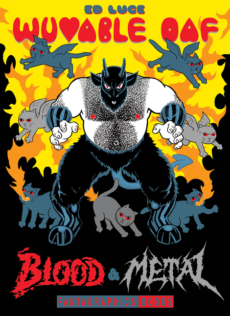 Illustration for article titled A Wuvable Oaf gets into some Blood & Metal in an adorably vicious comic